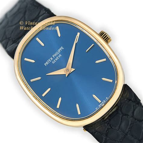 patek philippe 18ct gold vintage ellipse watch|gold Patek Philippe for sale.